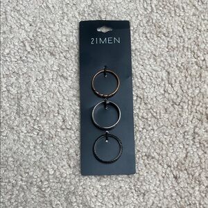 21MEN Ring Trio - Size 13